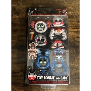 FNAF Funko Snaps Toy Bonnie & Baby Figures - Five Nights at Freddy's